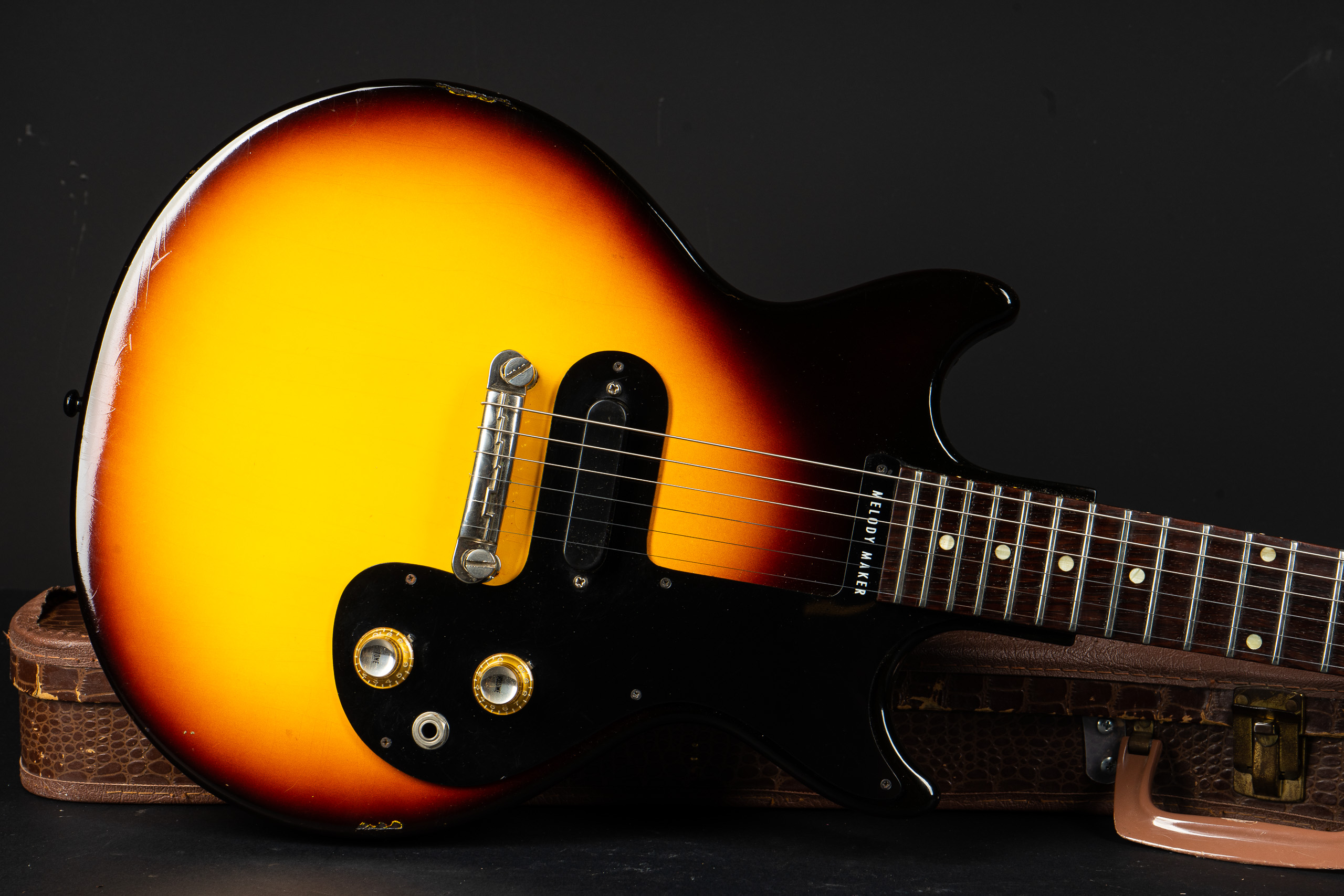Gibson Melody Maker サンバースト Vintage Gibson Melody Maker Sunburst 1961 | Cream City Music