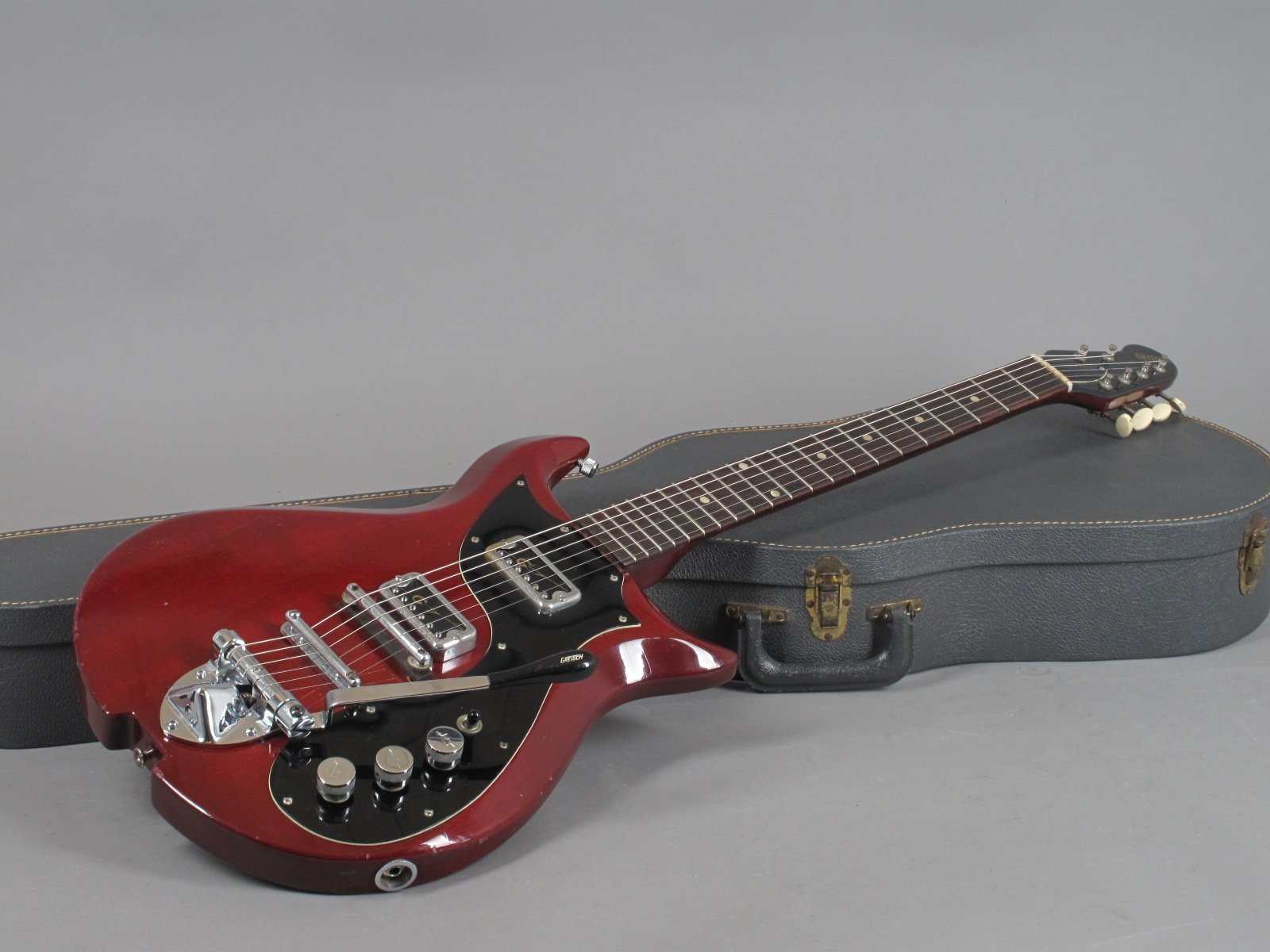 1964 Gretsch 6135 Corvette – Cherry – GuitarPoint