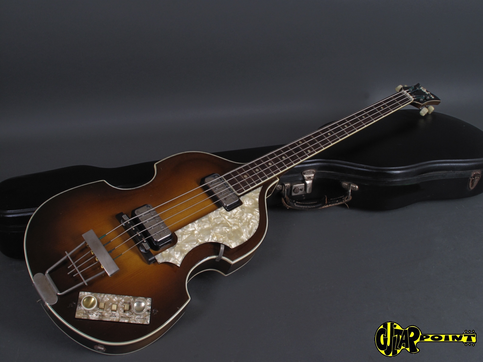 1964 Höfner 5001 “beatles Bass” Sunburst Guitarpoint 6900