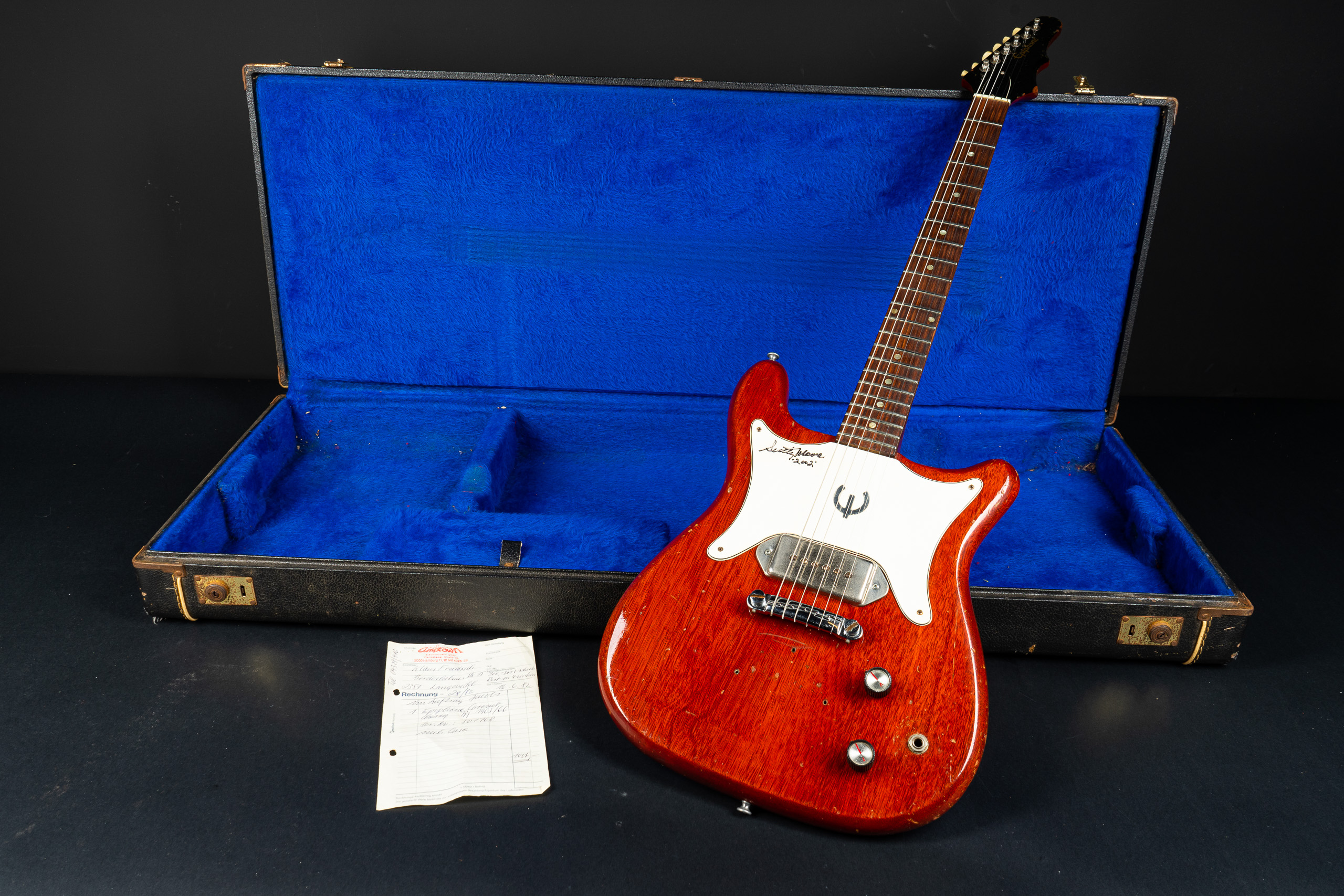 1965 Epiphone Coronet - Cherry - GuitarPoint