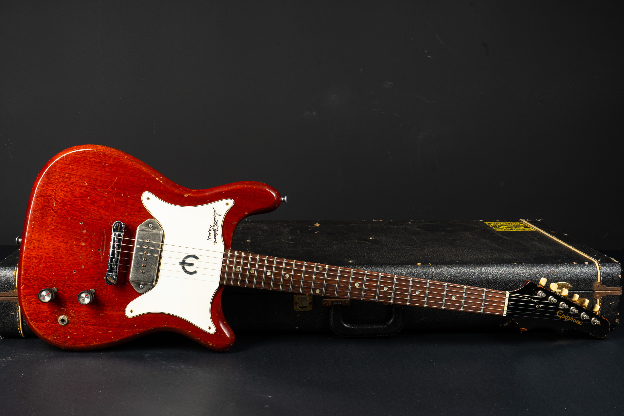 1965 Epiphone Coronet - Cherry - GuitarPoint