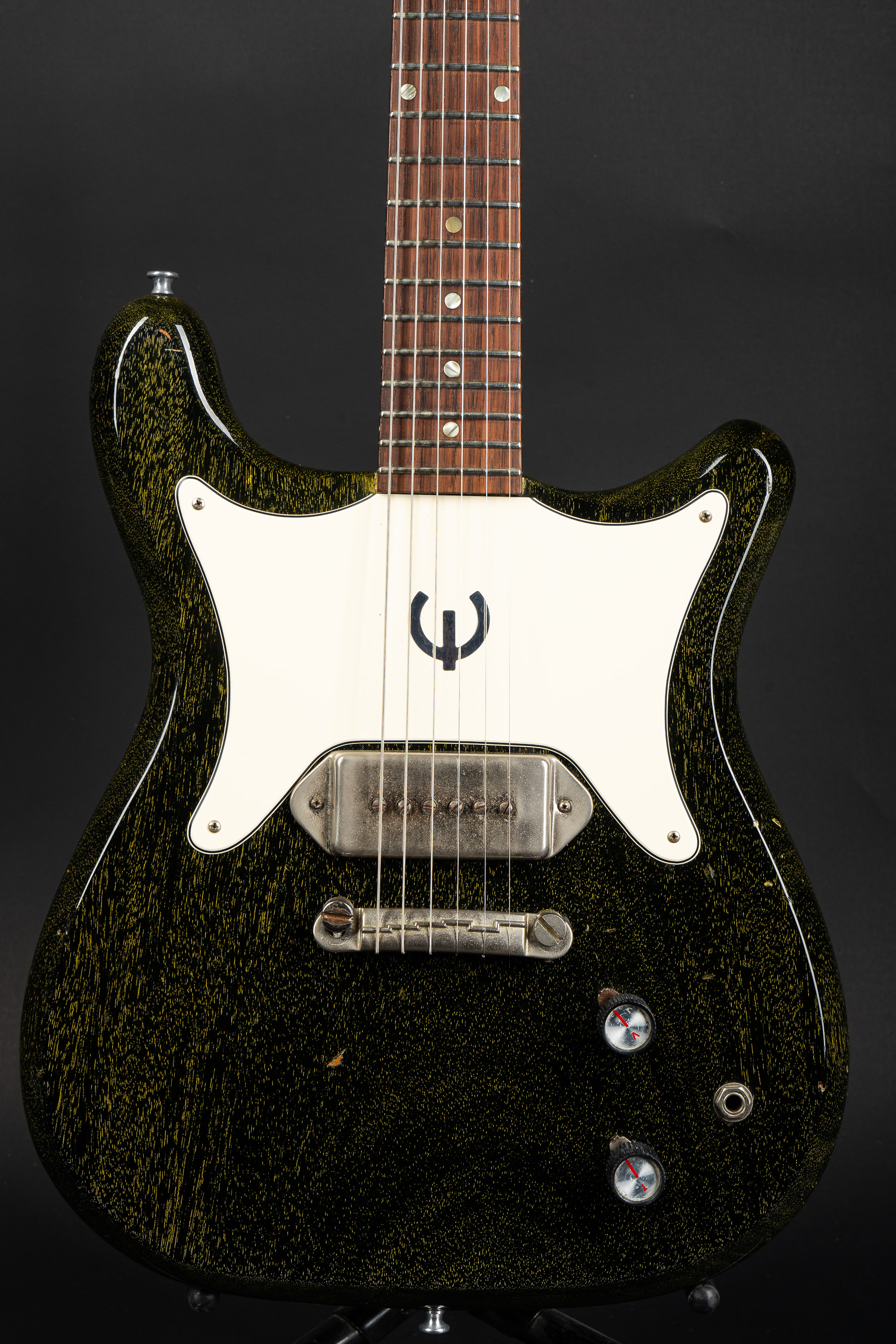 【カリカリ】Epiphone Coronet Silver Fox 1963 Epiphone Coronet Silver Fox – True Vintage Guitar