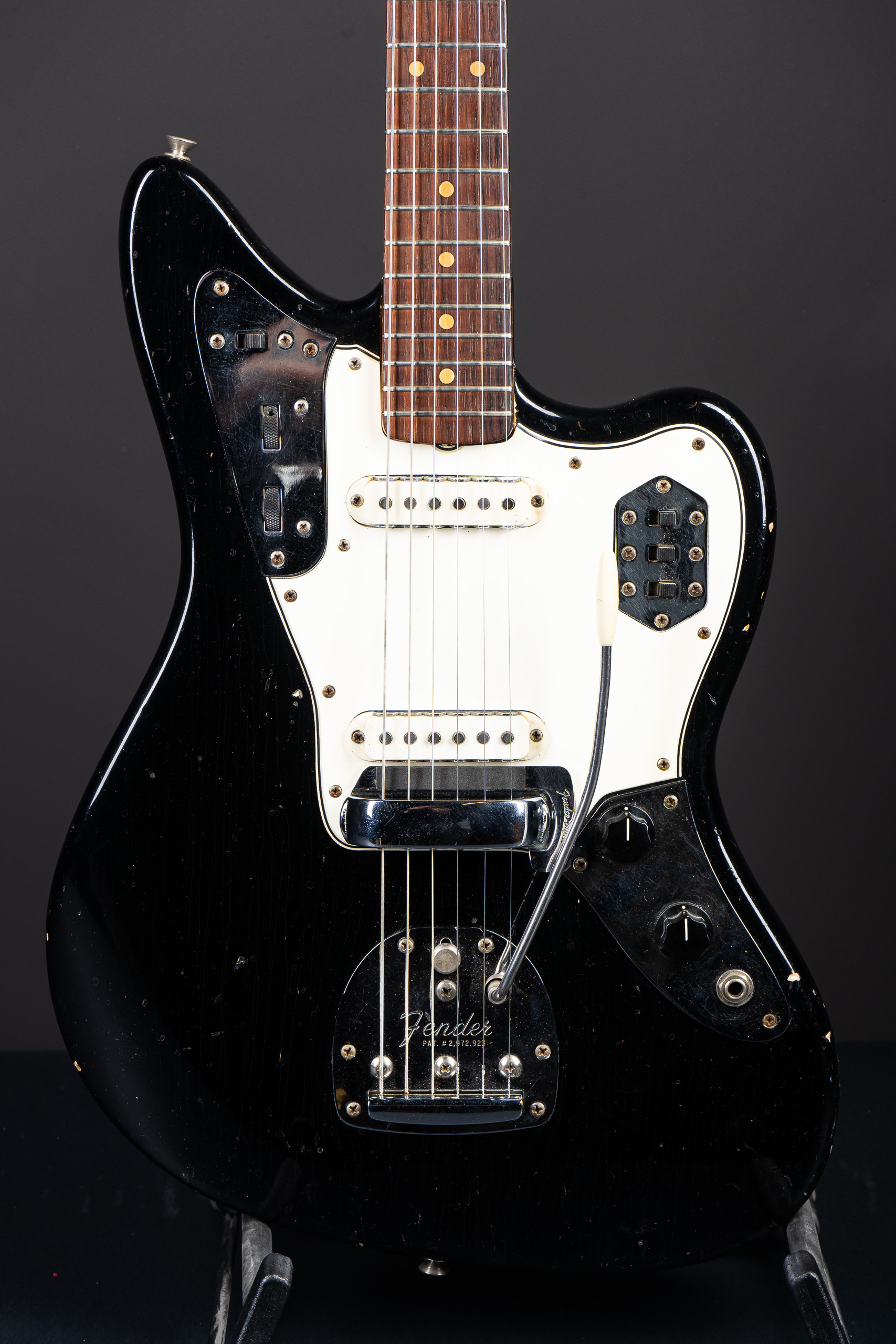 1965 Fender Jaguar – Black – GuitarPoint