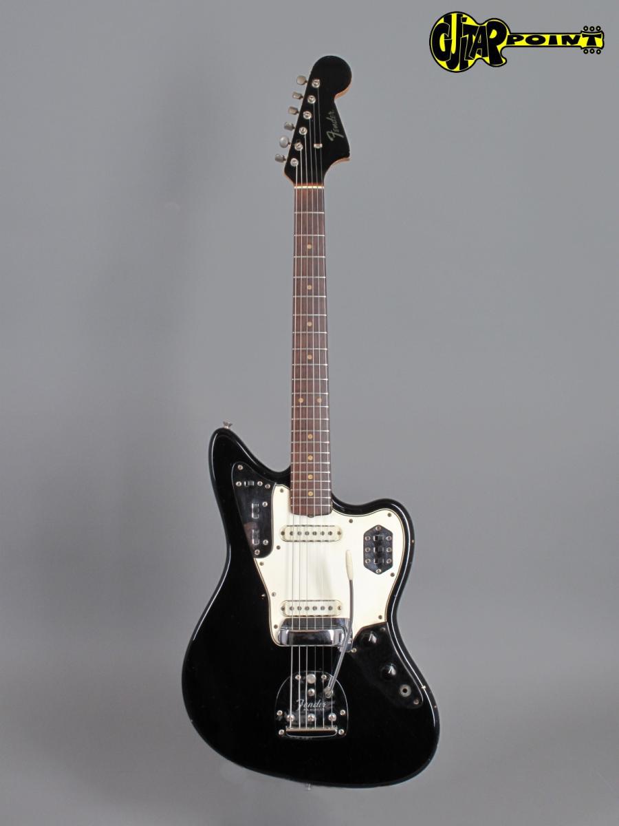 fender jaguar black headstock