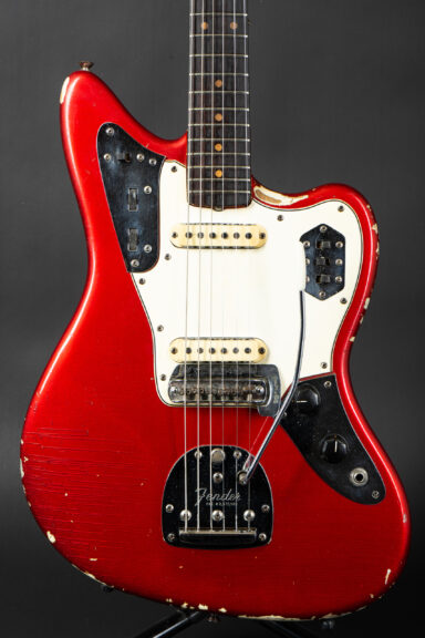 1965 Fender Jaguar – Candy Apple Red (64 features!)