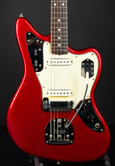1965 Fender Jaguar - Candy Apple Red (64 specs!)