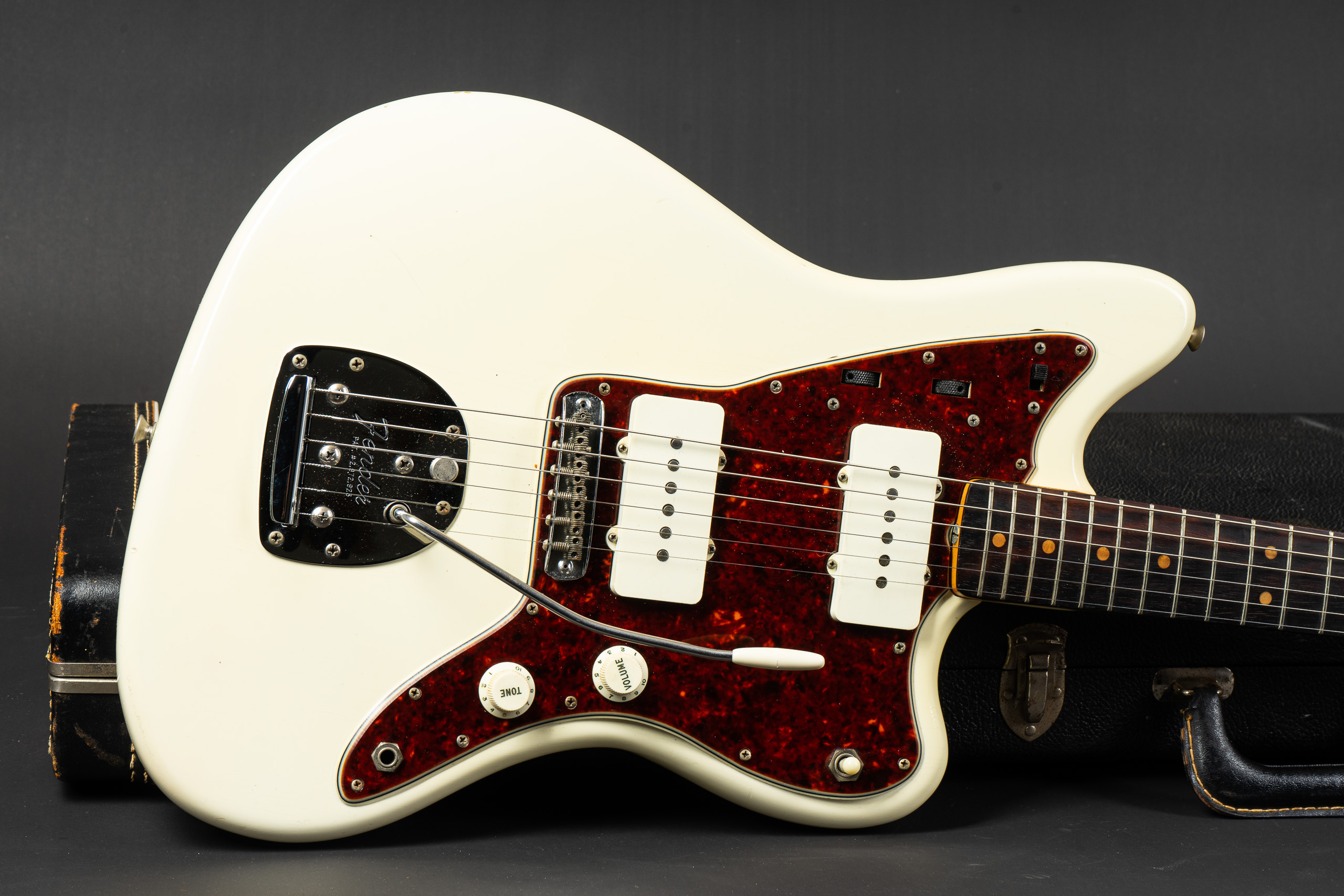 1965 Fender Jazzmaster - Olympic White - GuitarPoint