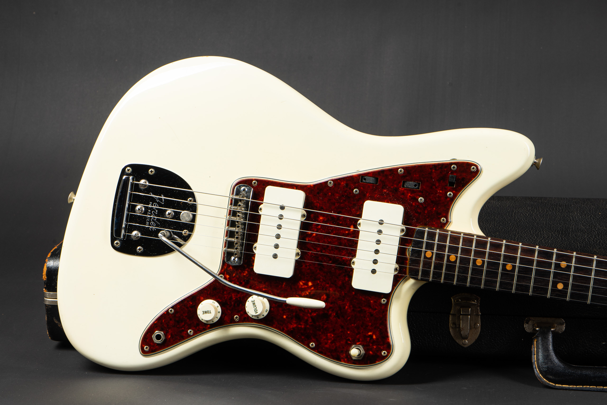 1965 Fender Jazzmaster - Olympic White - GuitarPoint