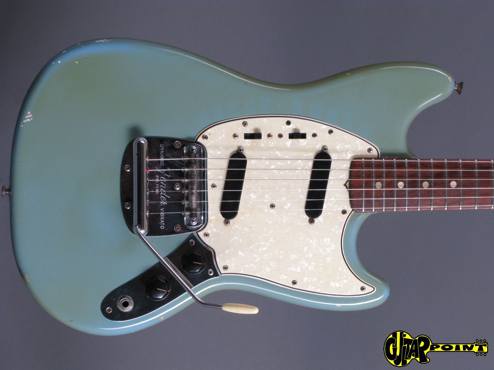 1965 fender mustang daphne blue