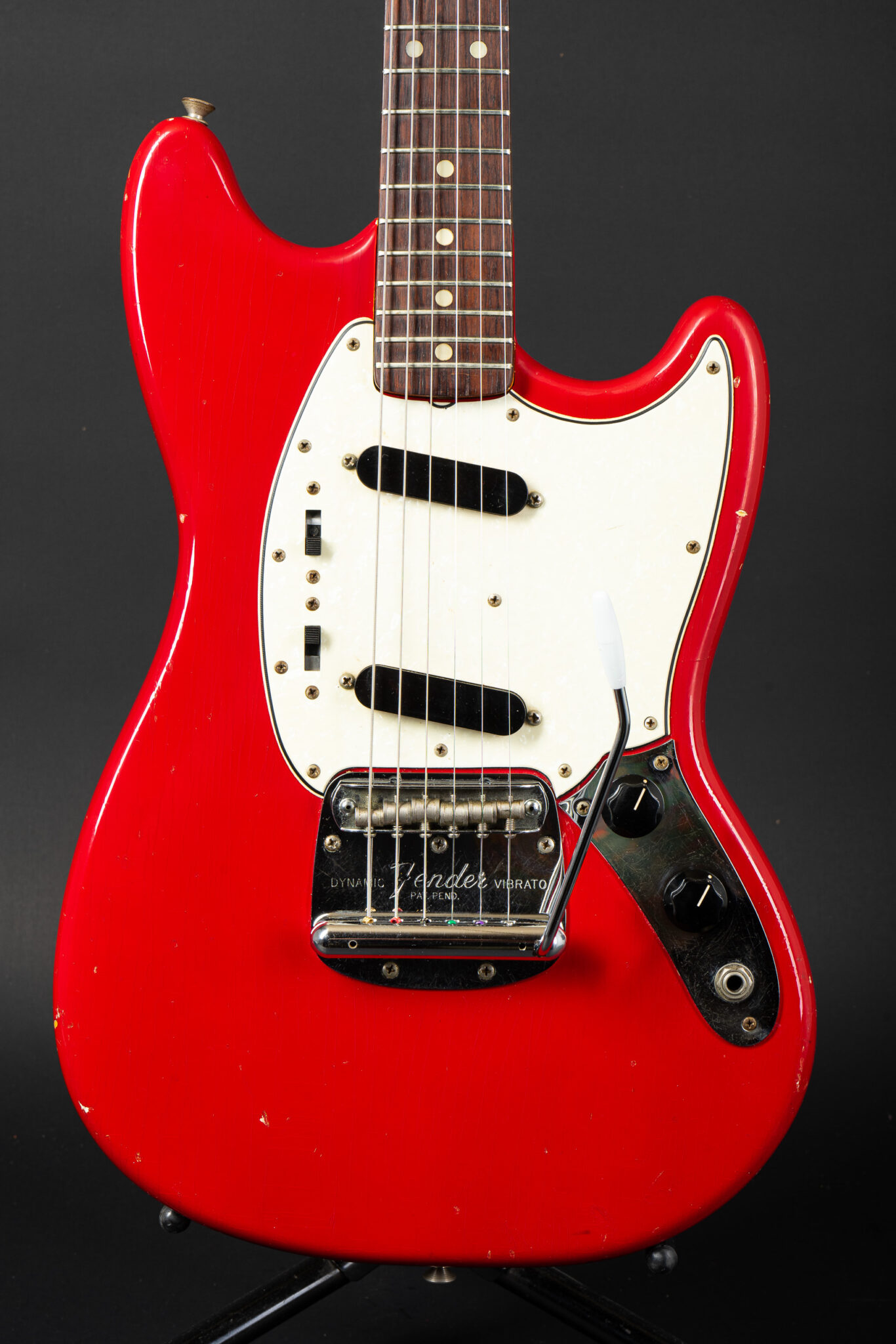 1965 Fender Mustang – Red – GuitarPoint