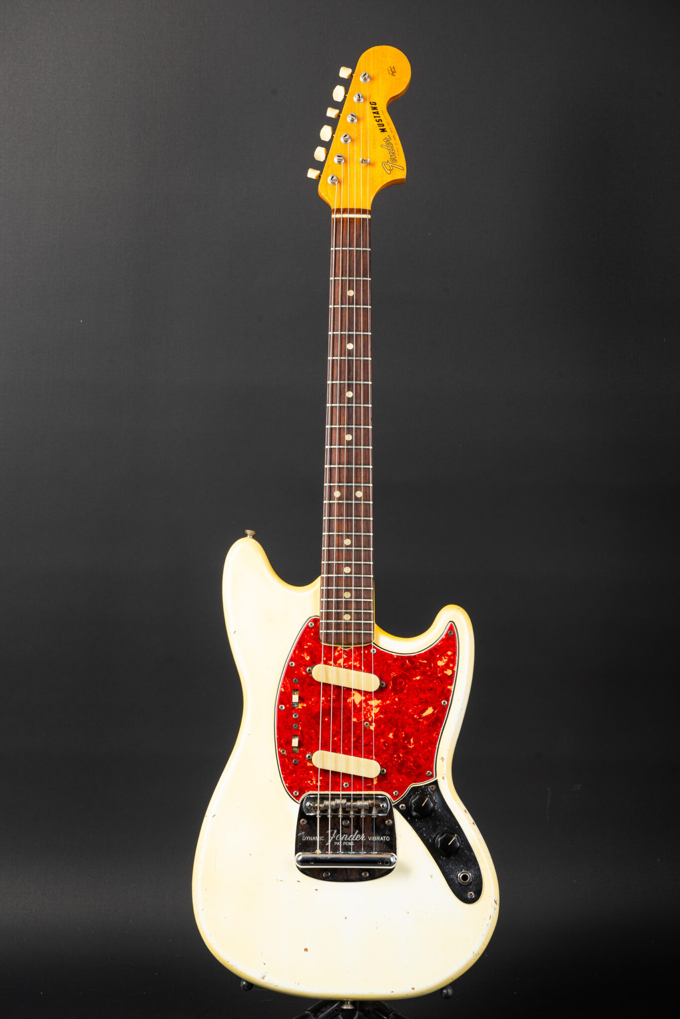 1965 Fender Mustang – White – GuitarPoint