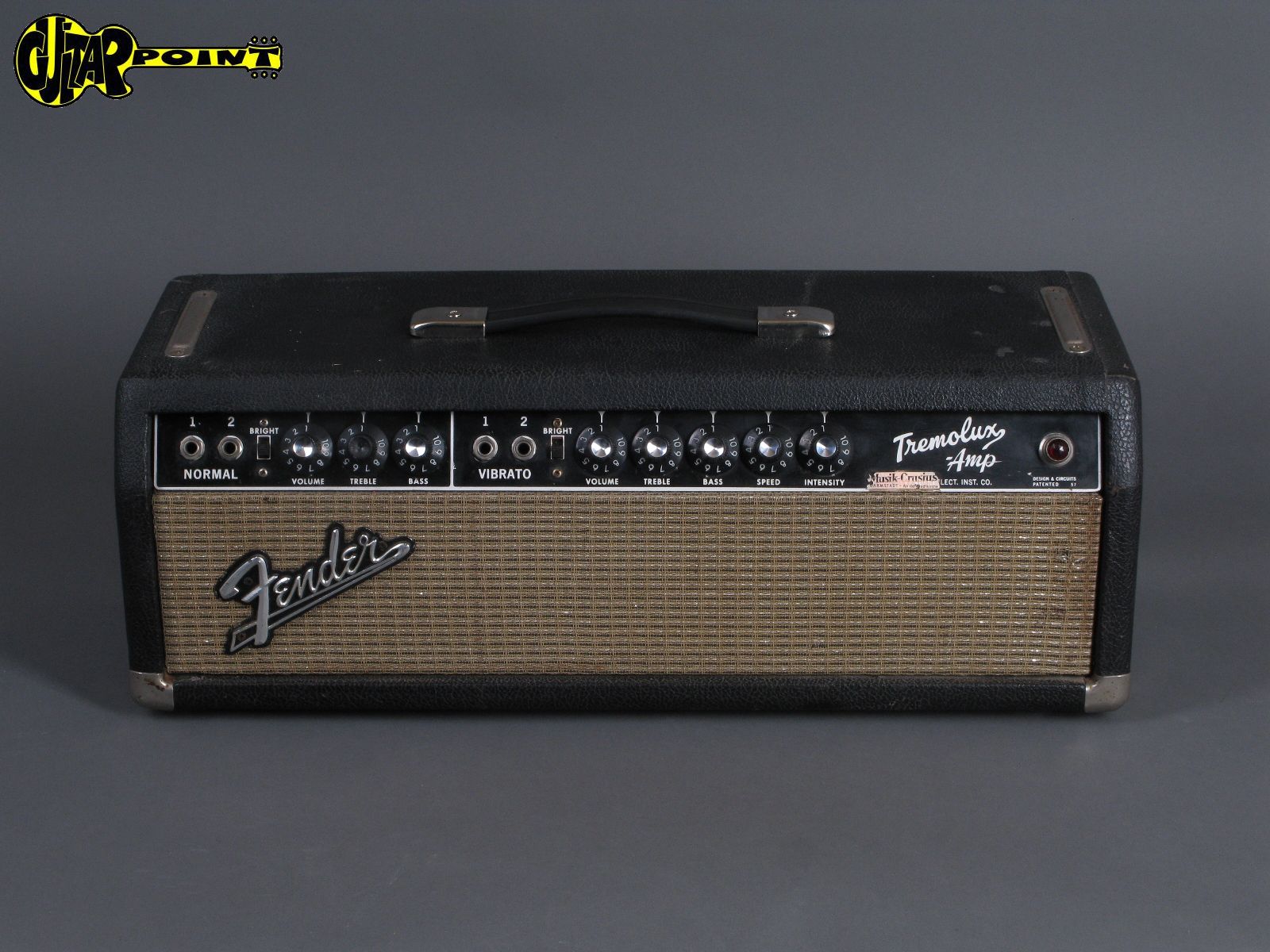 1965 Fender Tremolux – Blackface – GuitarPoint