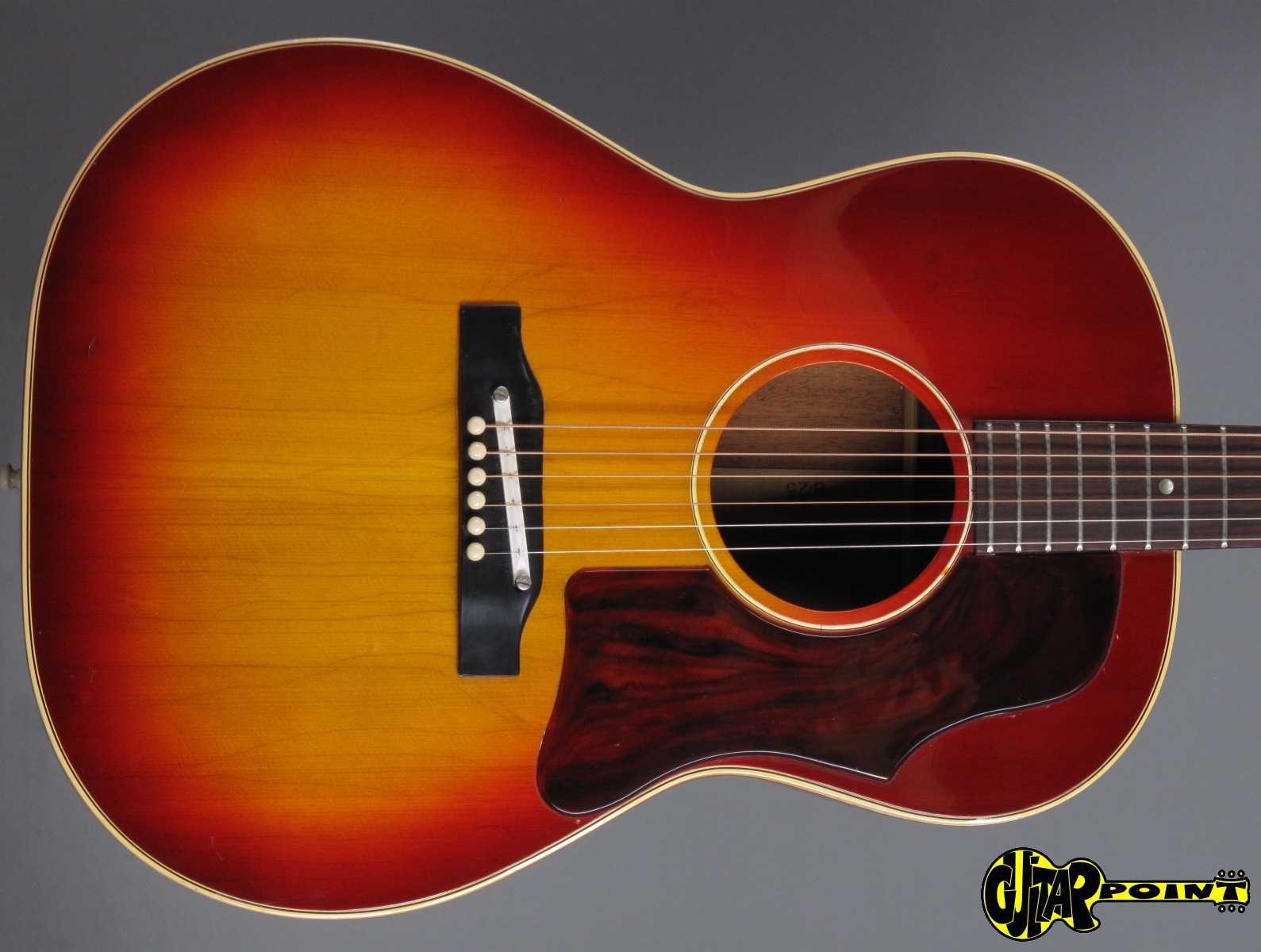 1965 Gibson B-25 – Cherry Sunburst – GuitarPoint