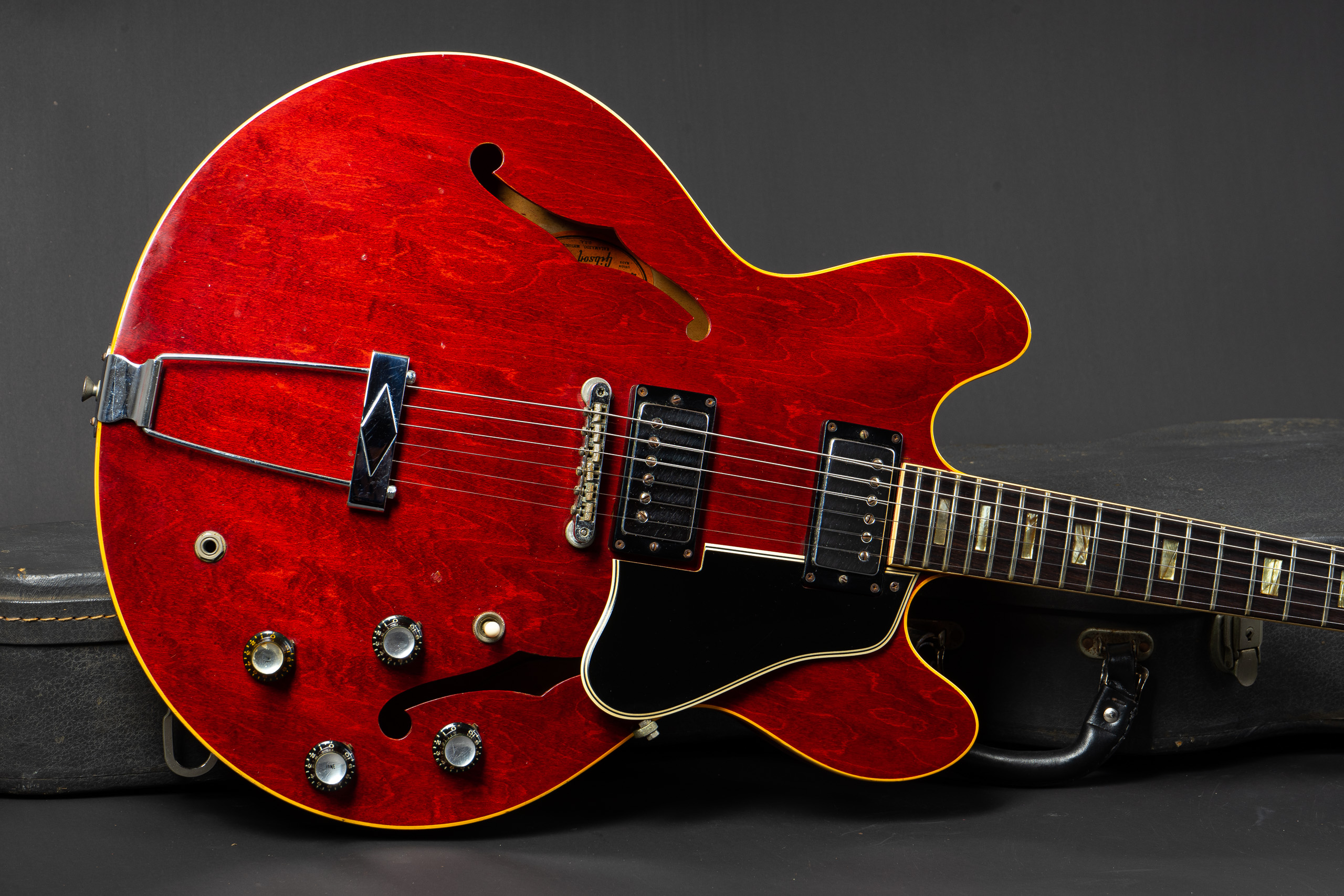 Gibson ギター custom Semi-Hollow Electric Guitars > Red Cherry TDC ES-335 Gibson 1965 Rei TDC ES-335 1960 ギター