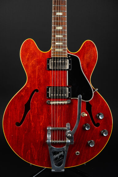 1965 Gibson ES-335 TDC - Cherry ...all 64 specs!