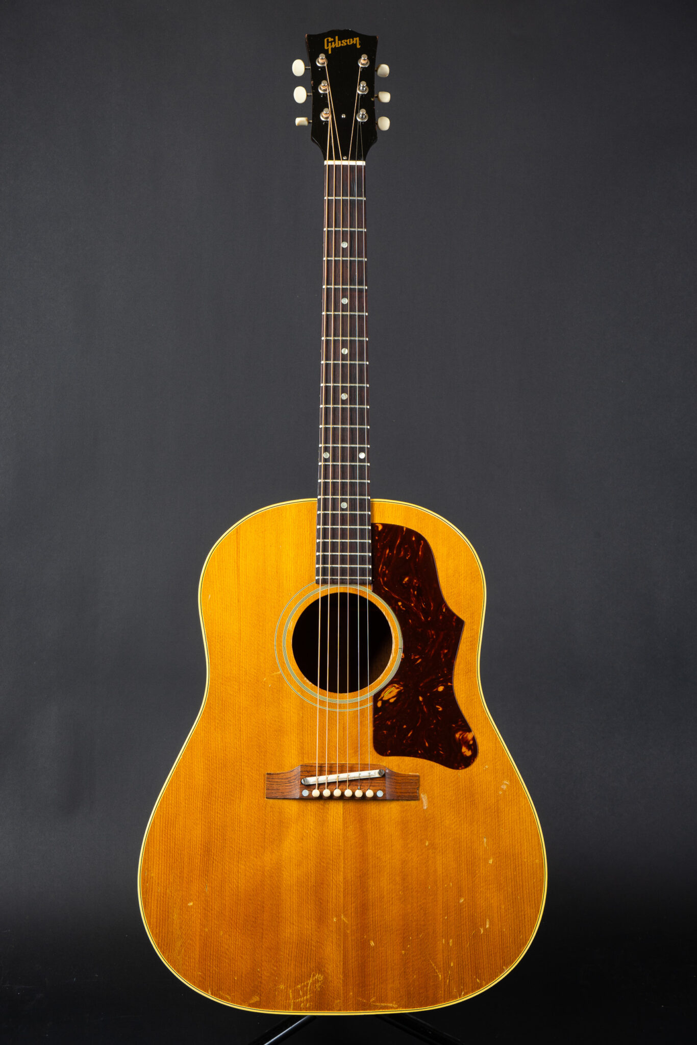 1965 Gibson J-50 ADJ – Natural …wide nut – GuitarPoint