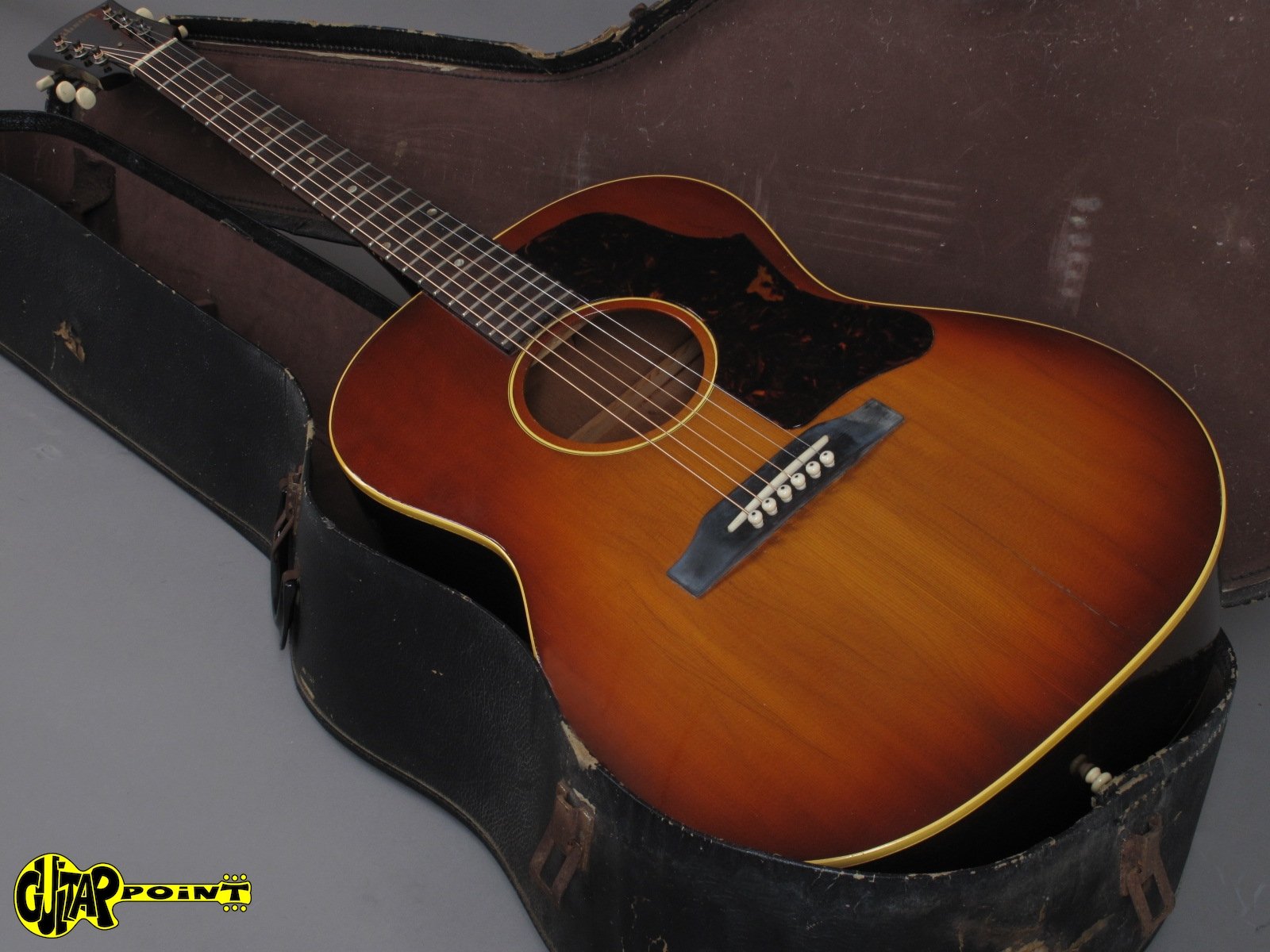 1965 Gibson LG-1 – Cherry Sunburst – GuitarPoint