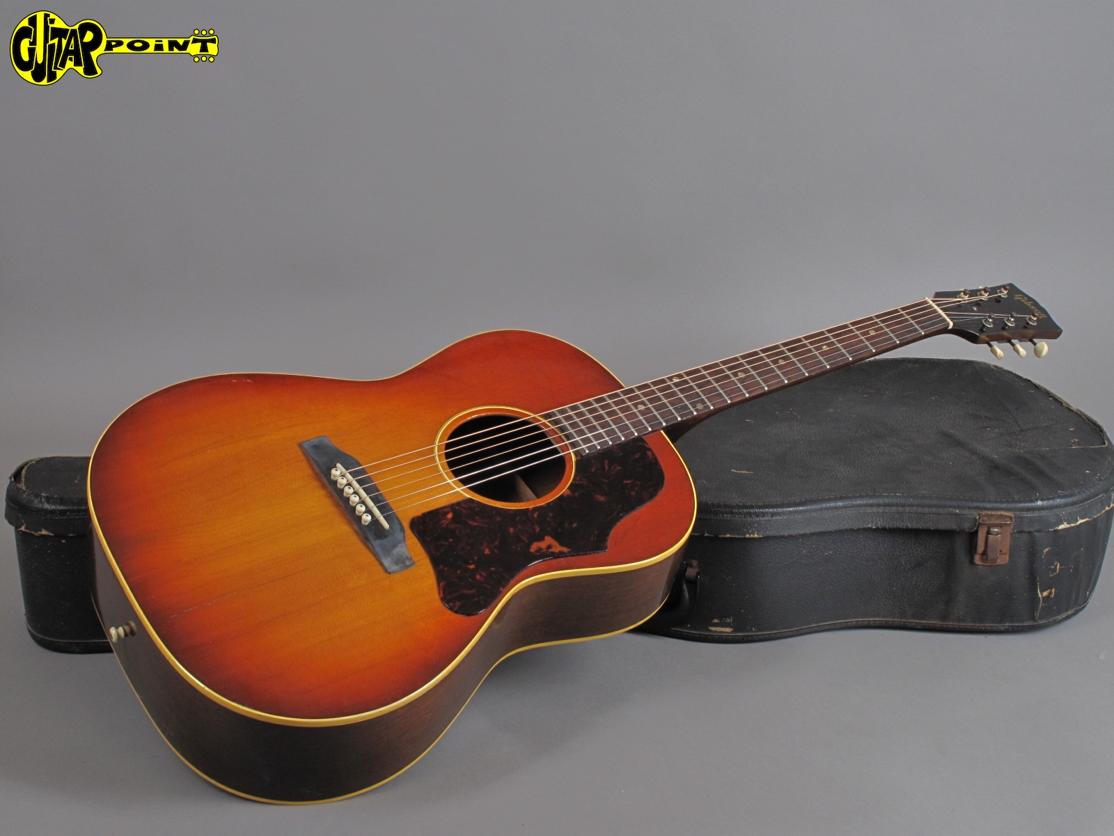 1965 Gibson LG-1 – Cherry Sunburst – GuitarPoint