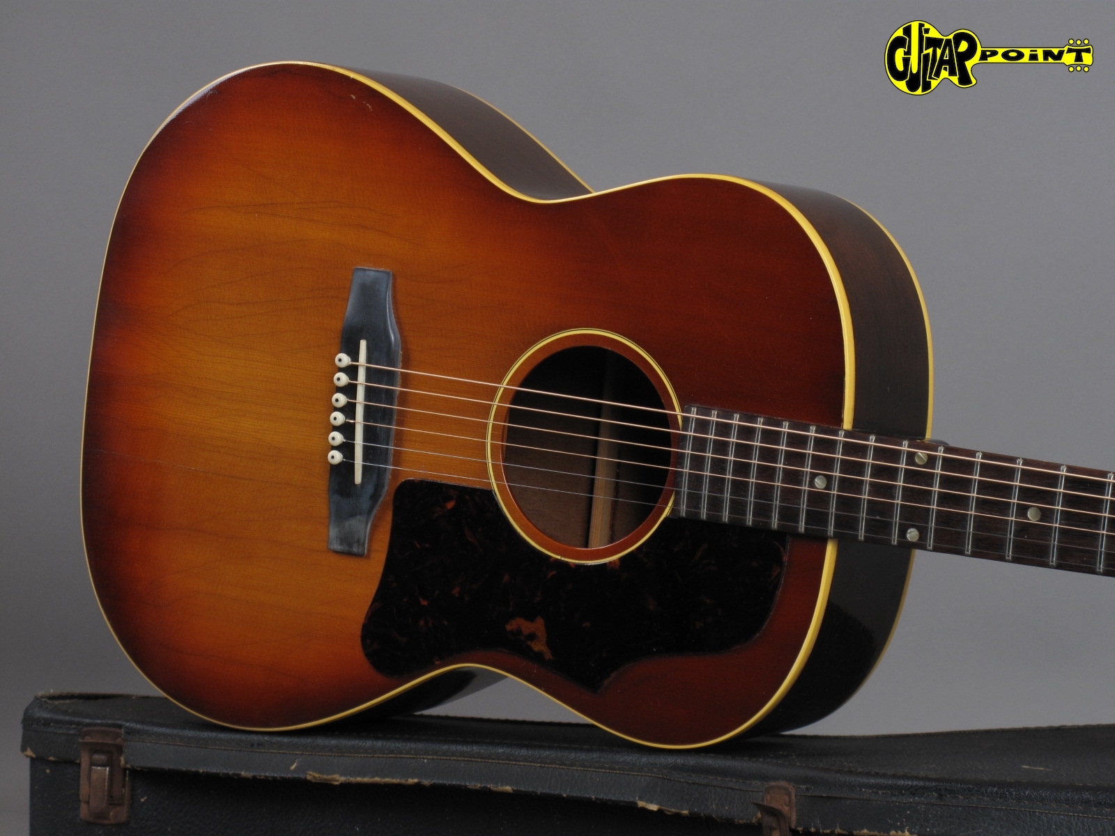 1965 Gibson LG-1 – Cherry Sunburst – GuitarPoint