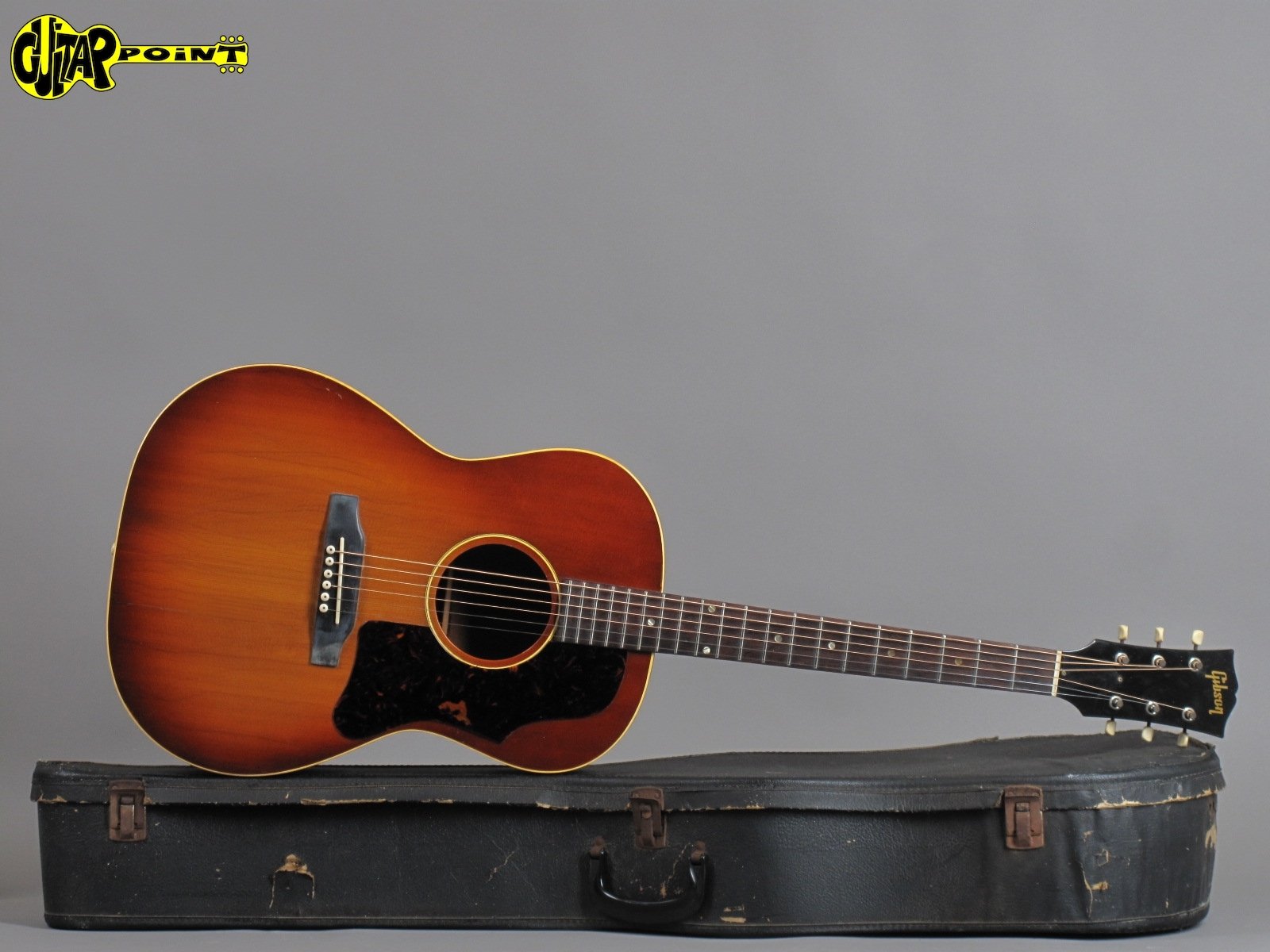 1965 Gibson LG-1 – Cherry Sunburst – GuitarPoint