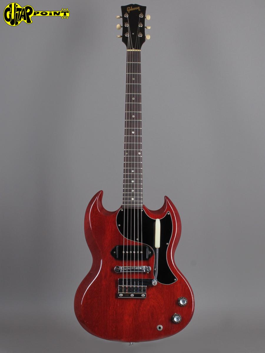 1965 Gibson SG Junior – Cherry …2,71kg! – GuitarPoint