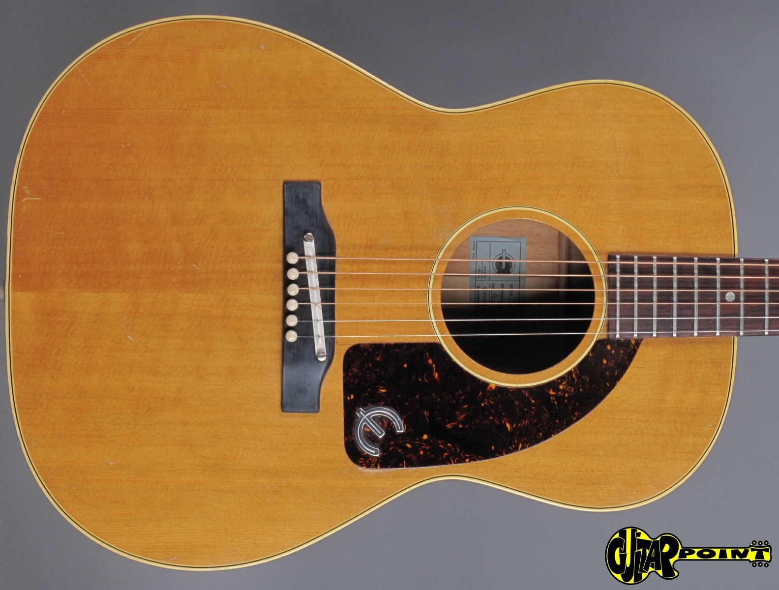 1966 Epiphone Cortez FT-45 – Natural (same as Gibson B-25
