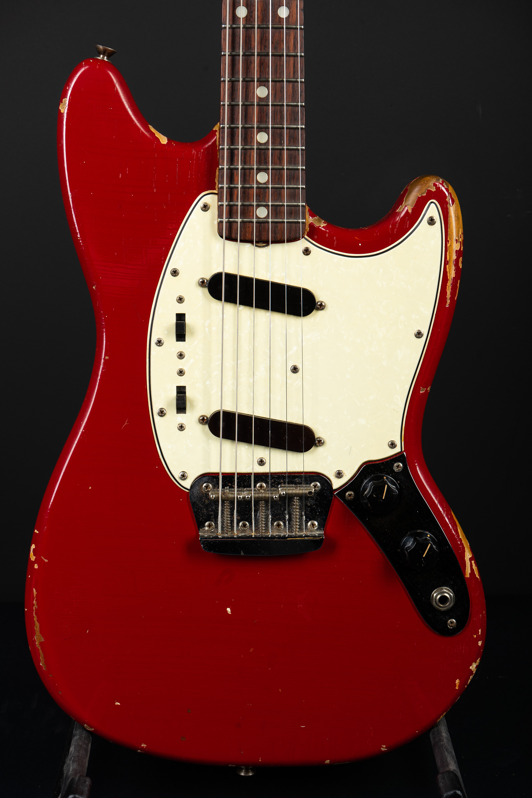 1966 Fender Duo Sonic – Red – GuitarPoint