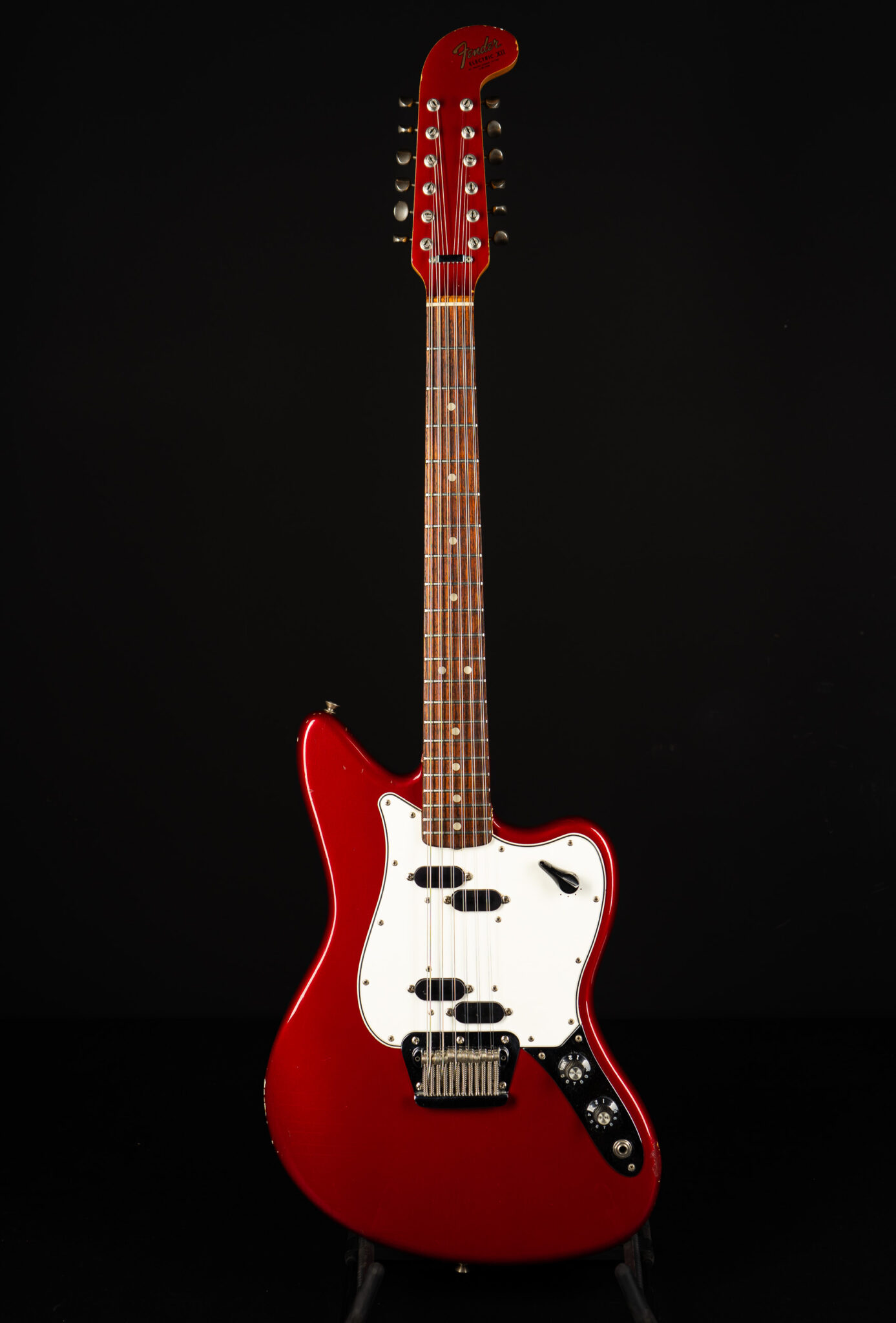 1966 Fender Electric XII – Candy Apple Red – GuitarPoint