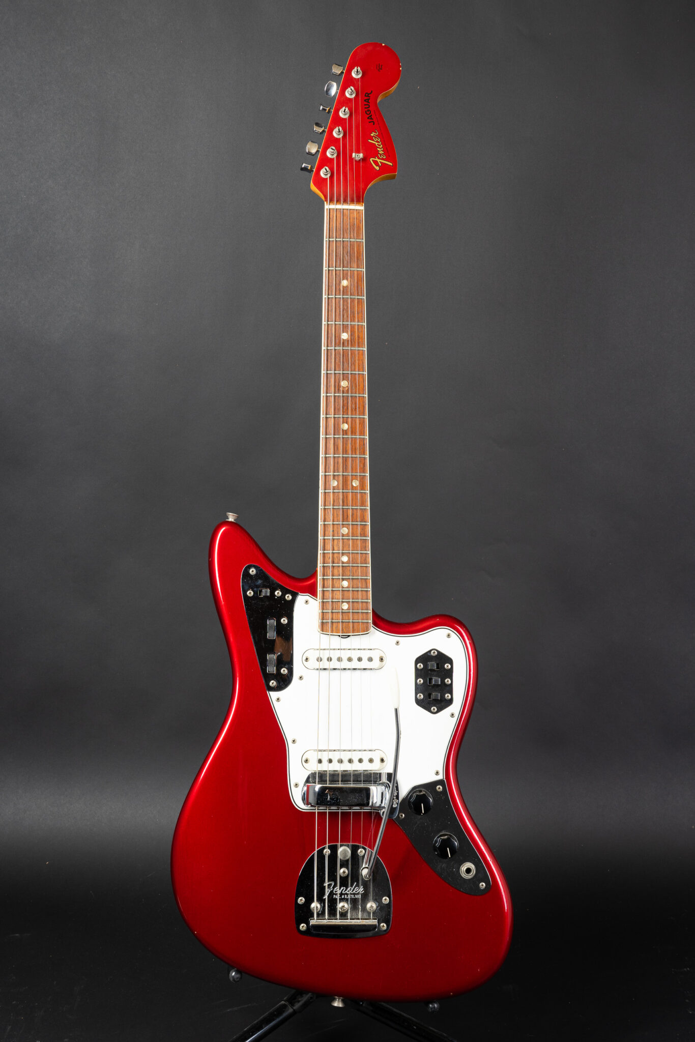 1966 fender jaguar candy apple red