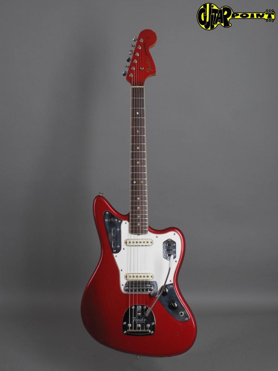 1966 fender jaguar candy apple red