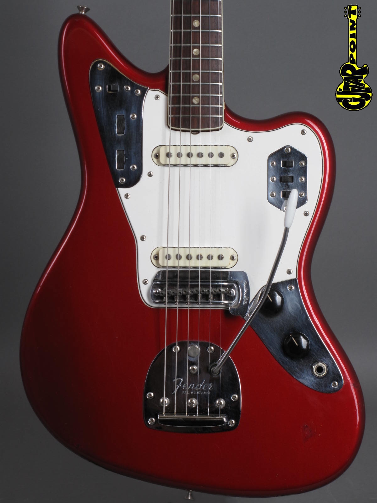 1966 fender jaguar candy apple red