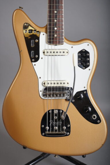 1966 Fender Jaguar - Firemist Gold w/ matching headstock