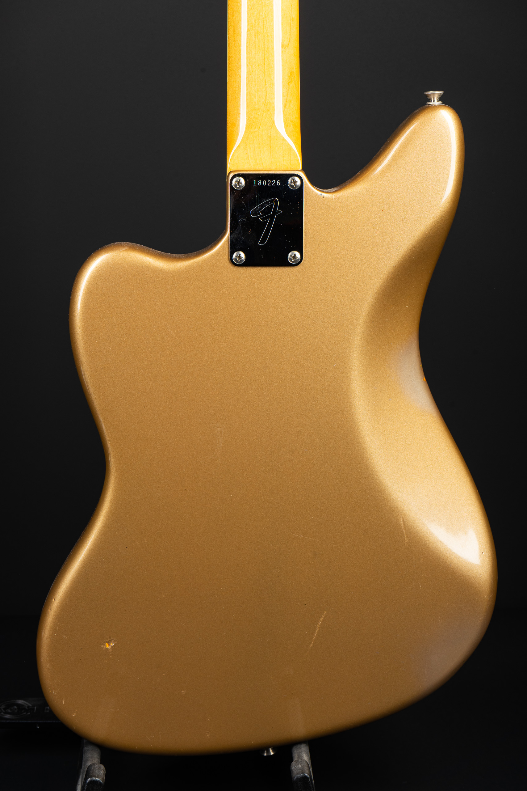 1966 Fender Jaguar - Firemist Gold exc+ - GuitarPoint