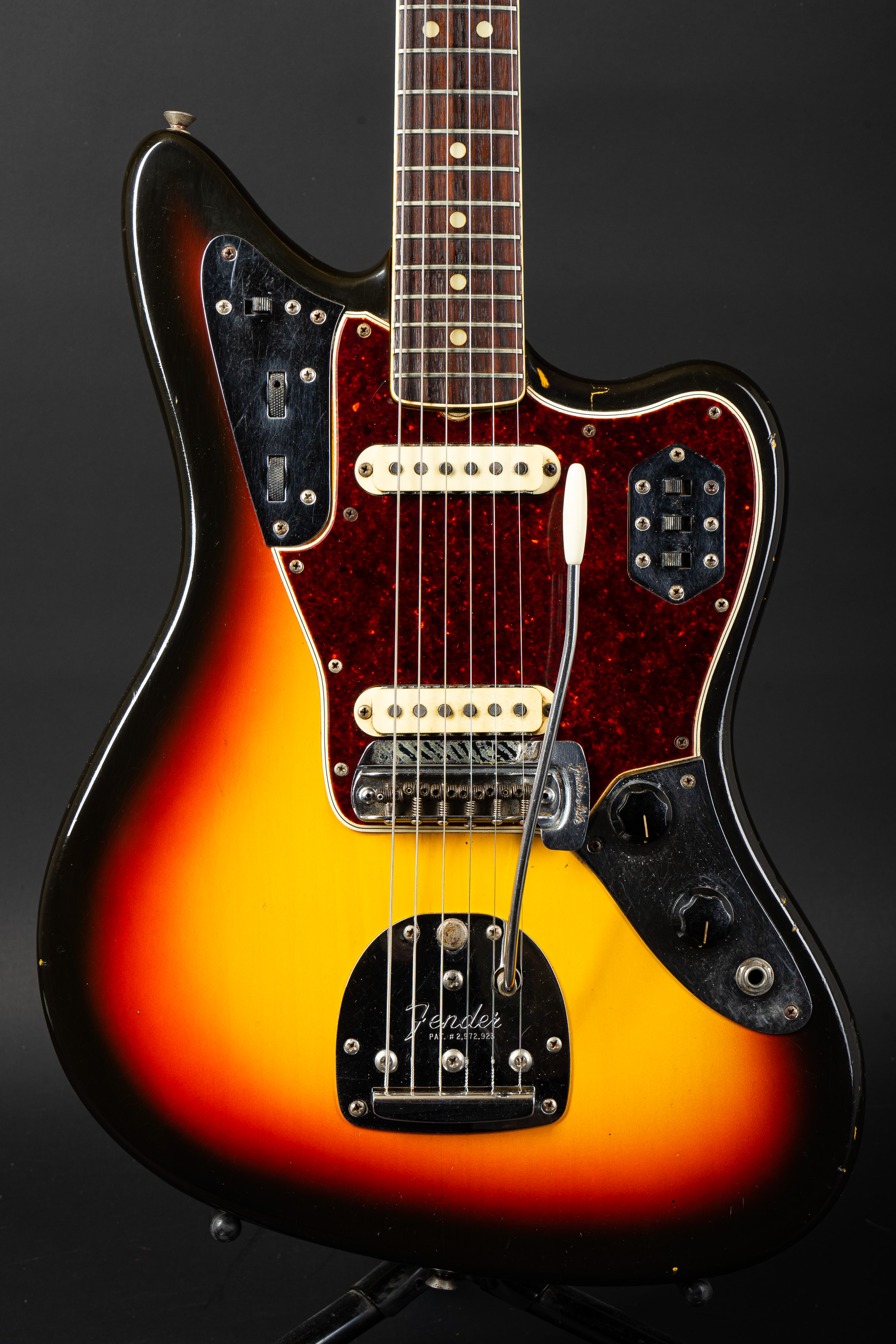 その他 GITALLER 1966-Fender-Jaguar-Sunburst-