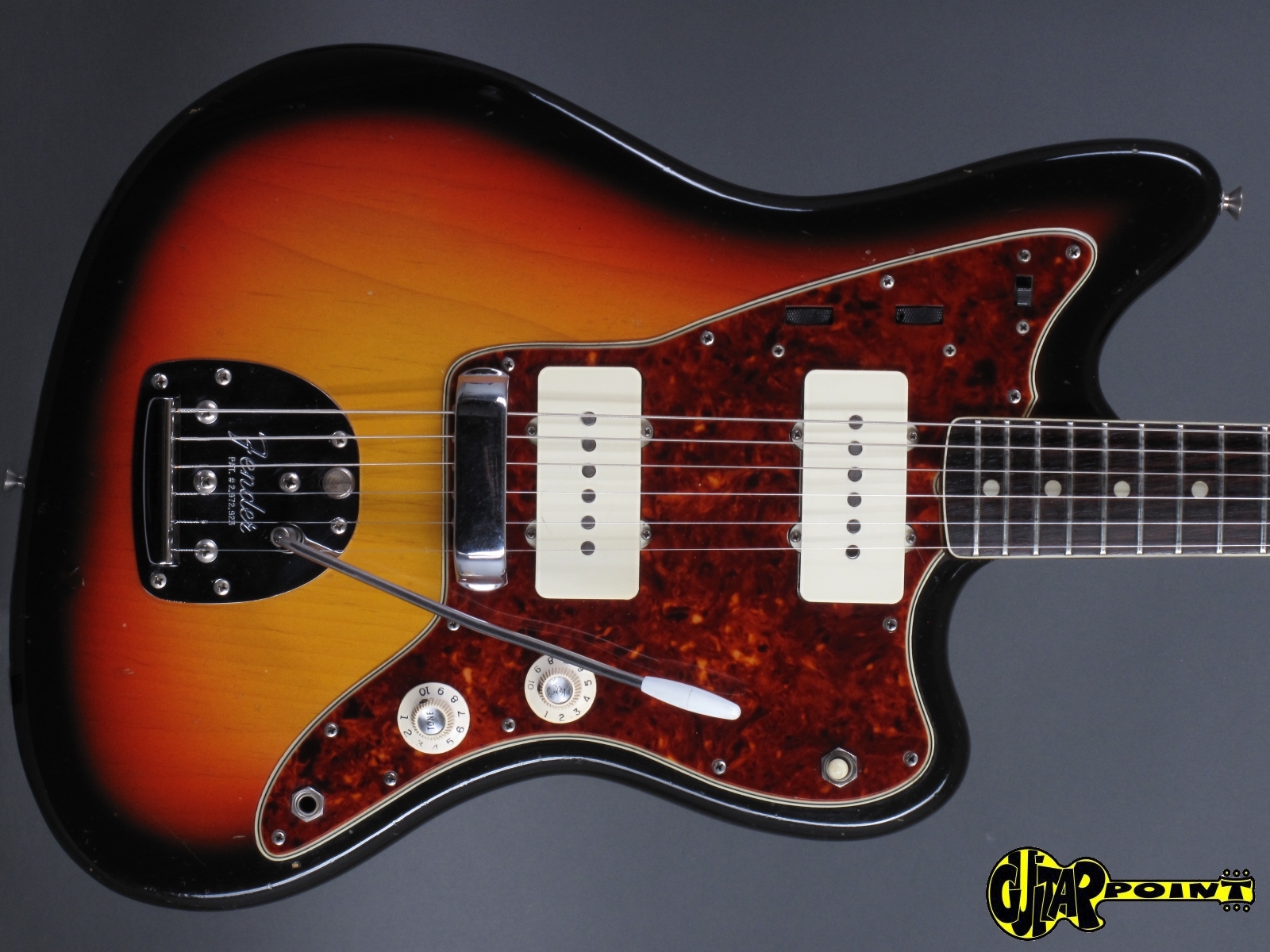 1966 Fender Jazzmaster – 3-tone Sunburst – GuitarPoint