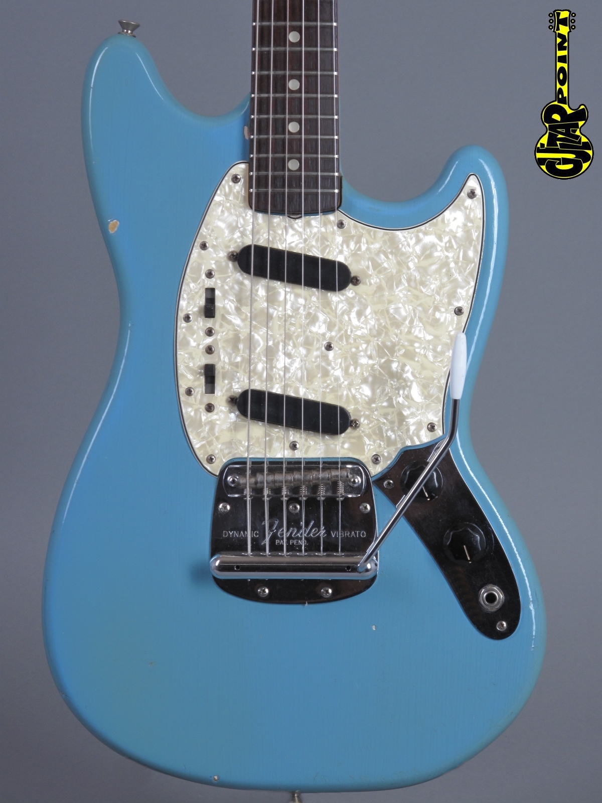 1966 fender mustang daphne blue