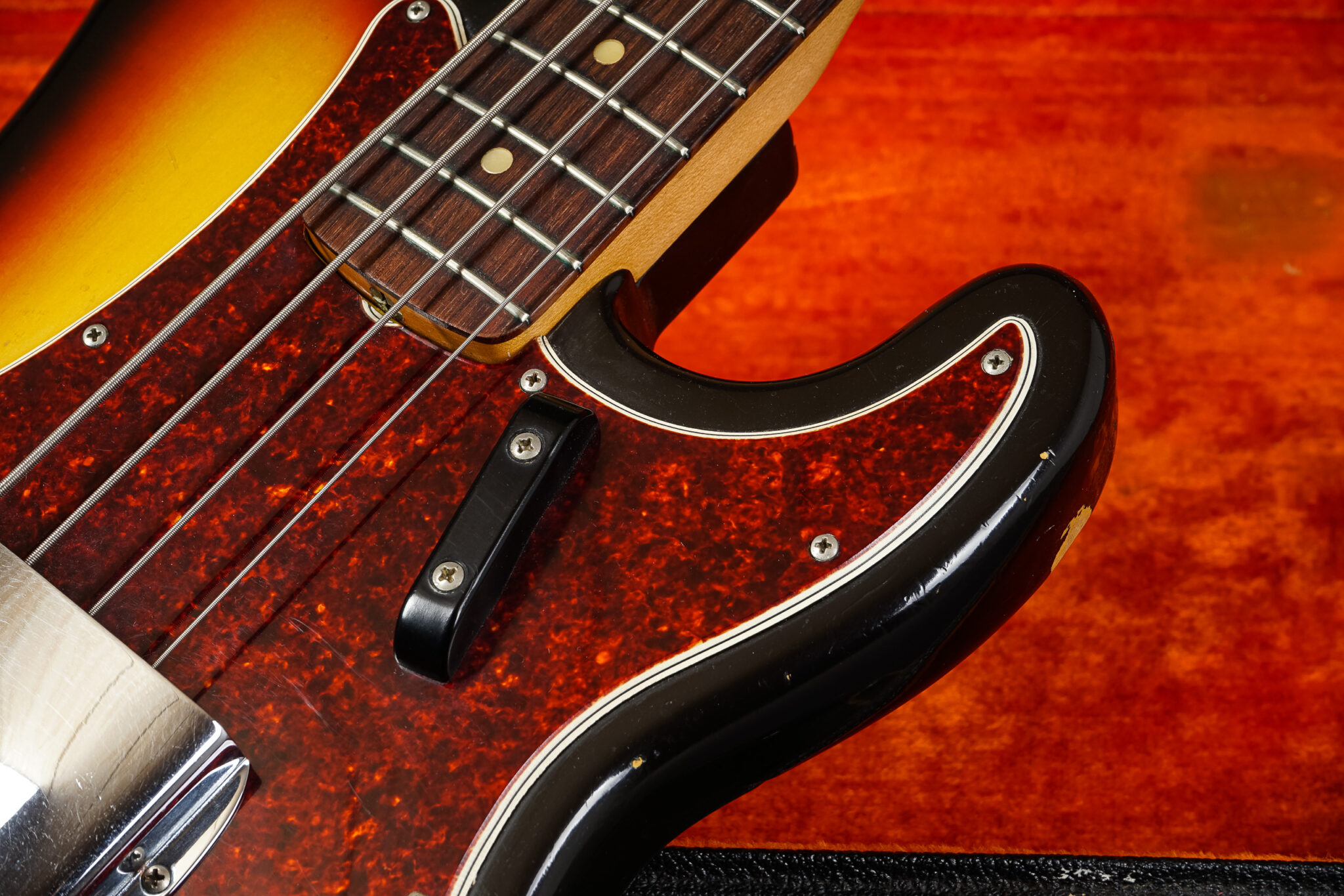 1966 Fender Precision Bass – Sunburst – GuitarPoint
