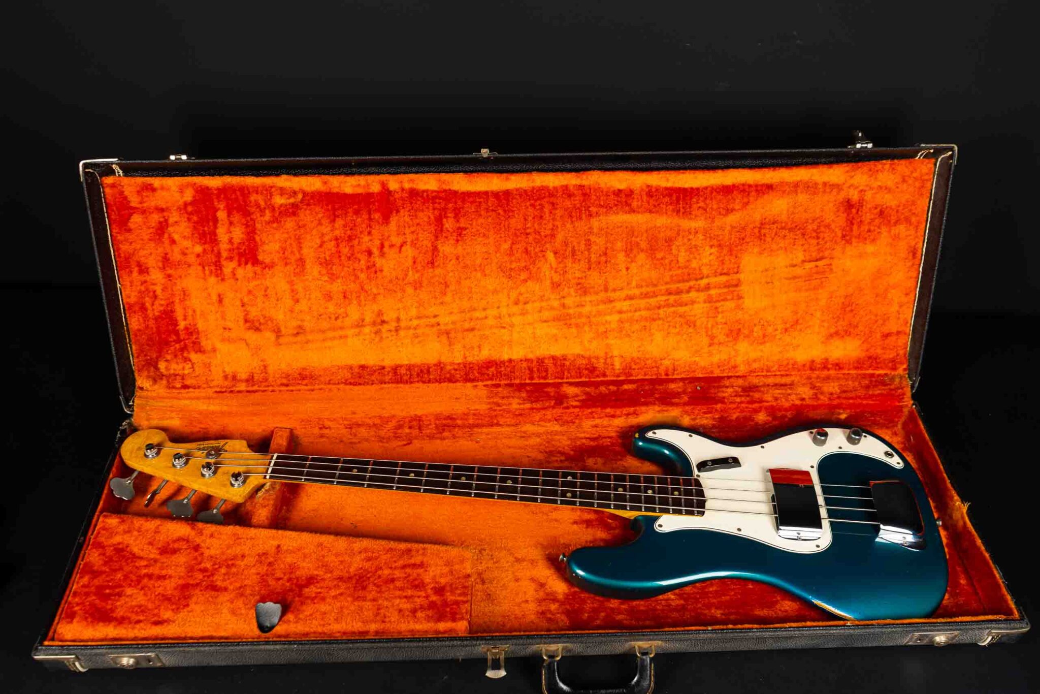 1966 Fender Precision Bass – Lake Placid Blue – GuitarPoint