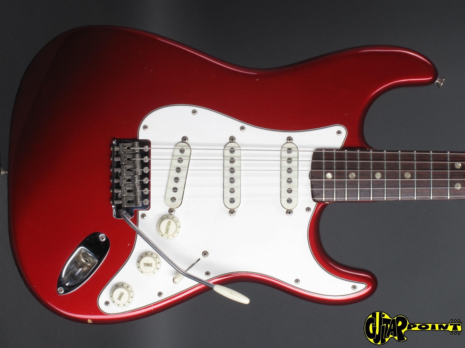 1966 fender stratocaster candy apple red