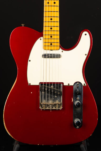 1966 Fender Telecaster - Candy Apple Red w/maple cap
