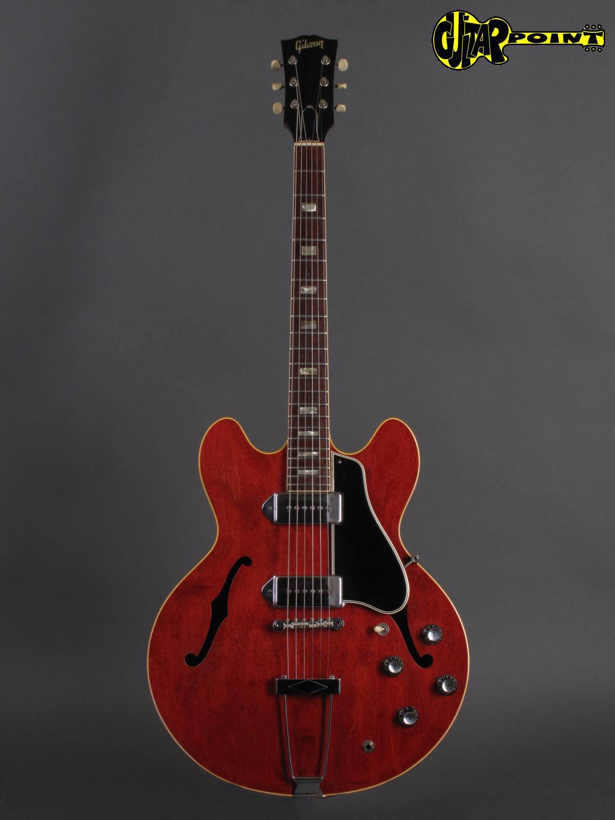 1966 Gibson ES-330 TDC – Cherry incl. rare HSC – GuitarPoint