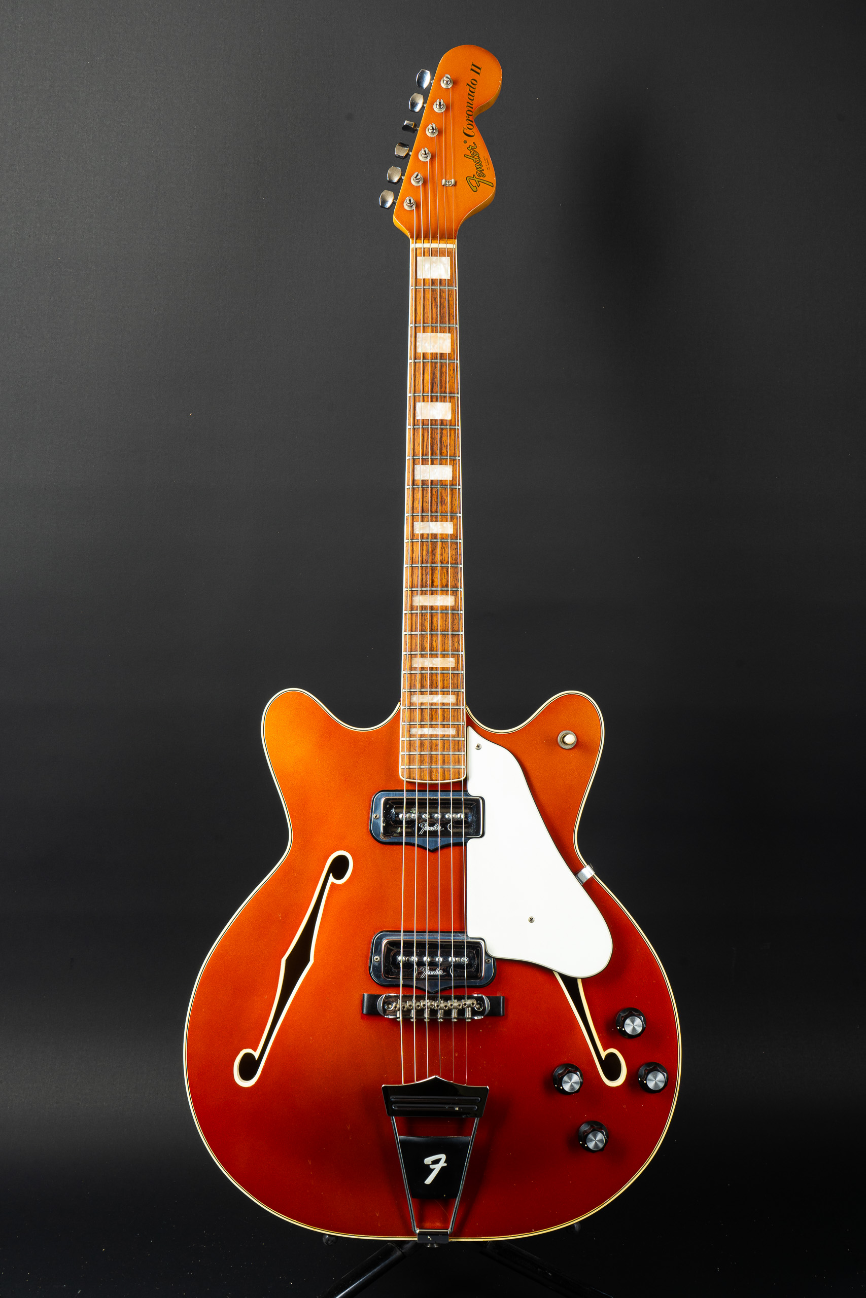 1967 Fender Coronado II - Candy Apple Red - GuitarPoint