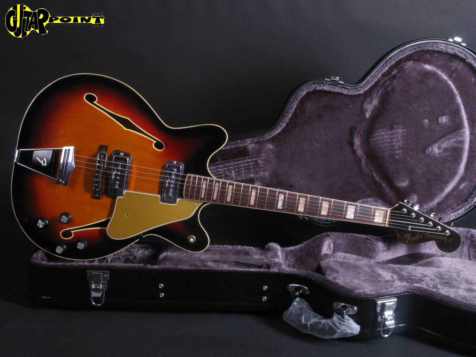 うず② 1967 Fender Coronado II – Sunburst – GuitarPoint