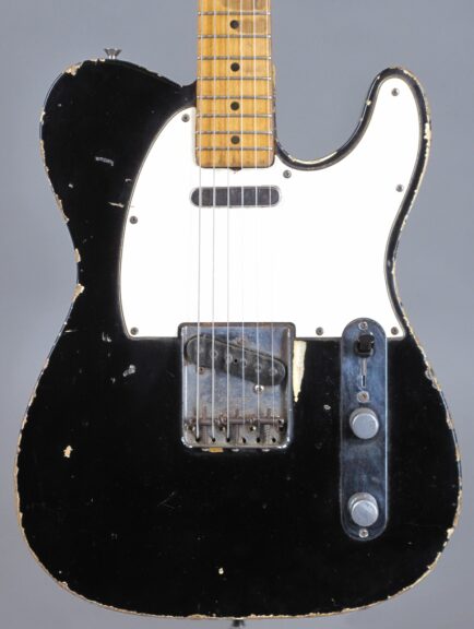 1967 Fender Telecaster - Black (Refin) - Maple cap