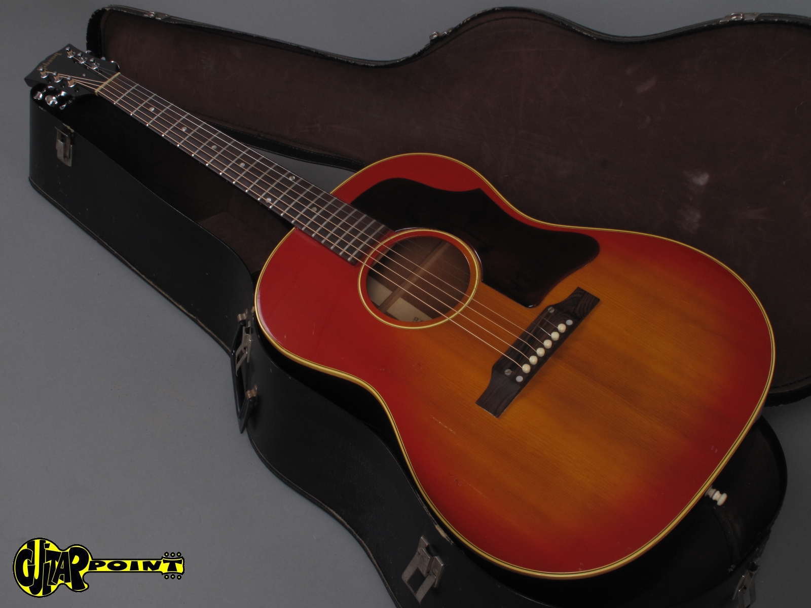 1967 Gibson B-25 – Cherry Sunburst – GuitarPoint