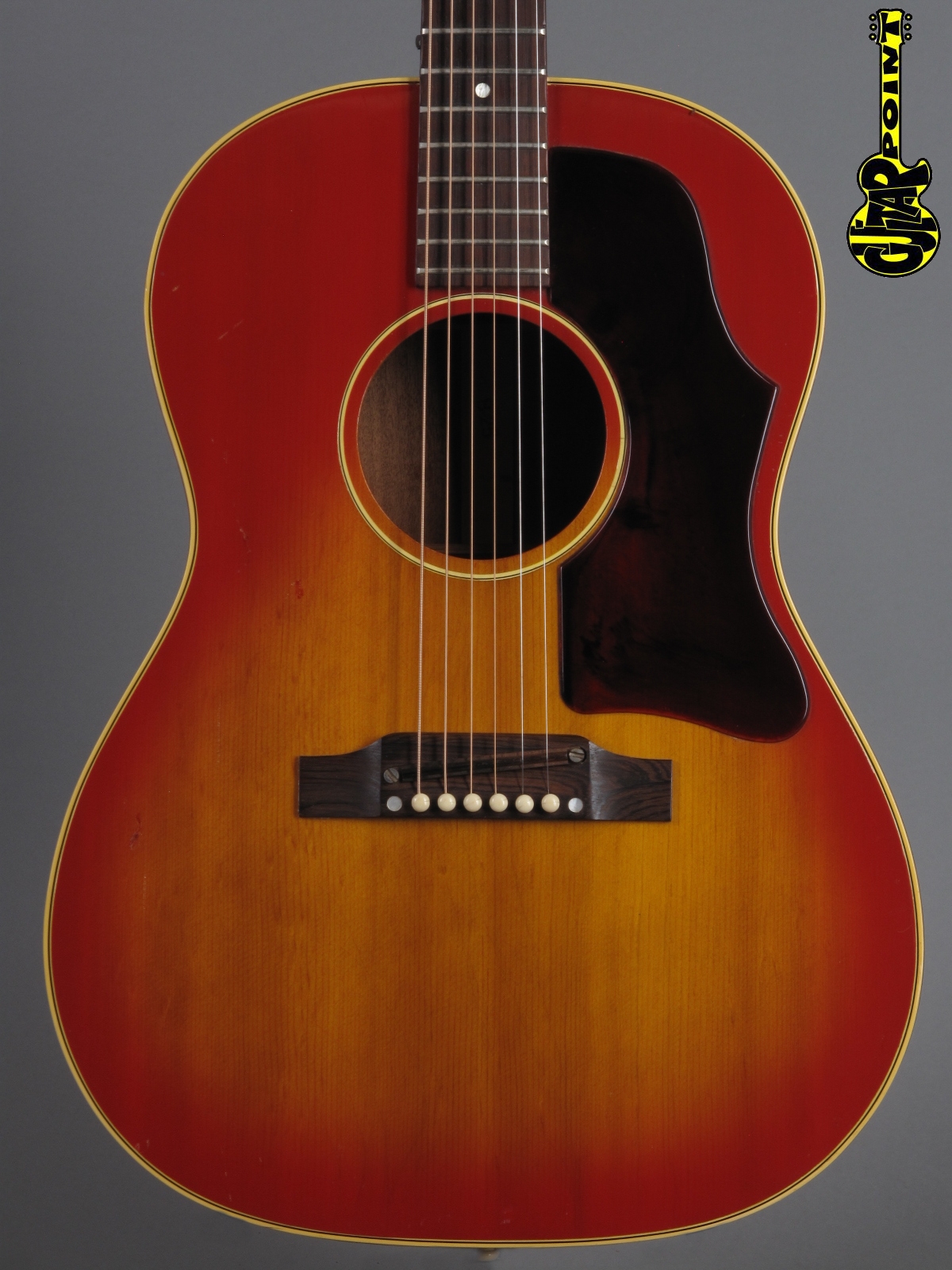 1967 Gibson B-25 – Cherry Sunburst – GuitarPoint