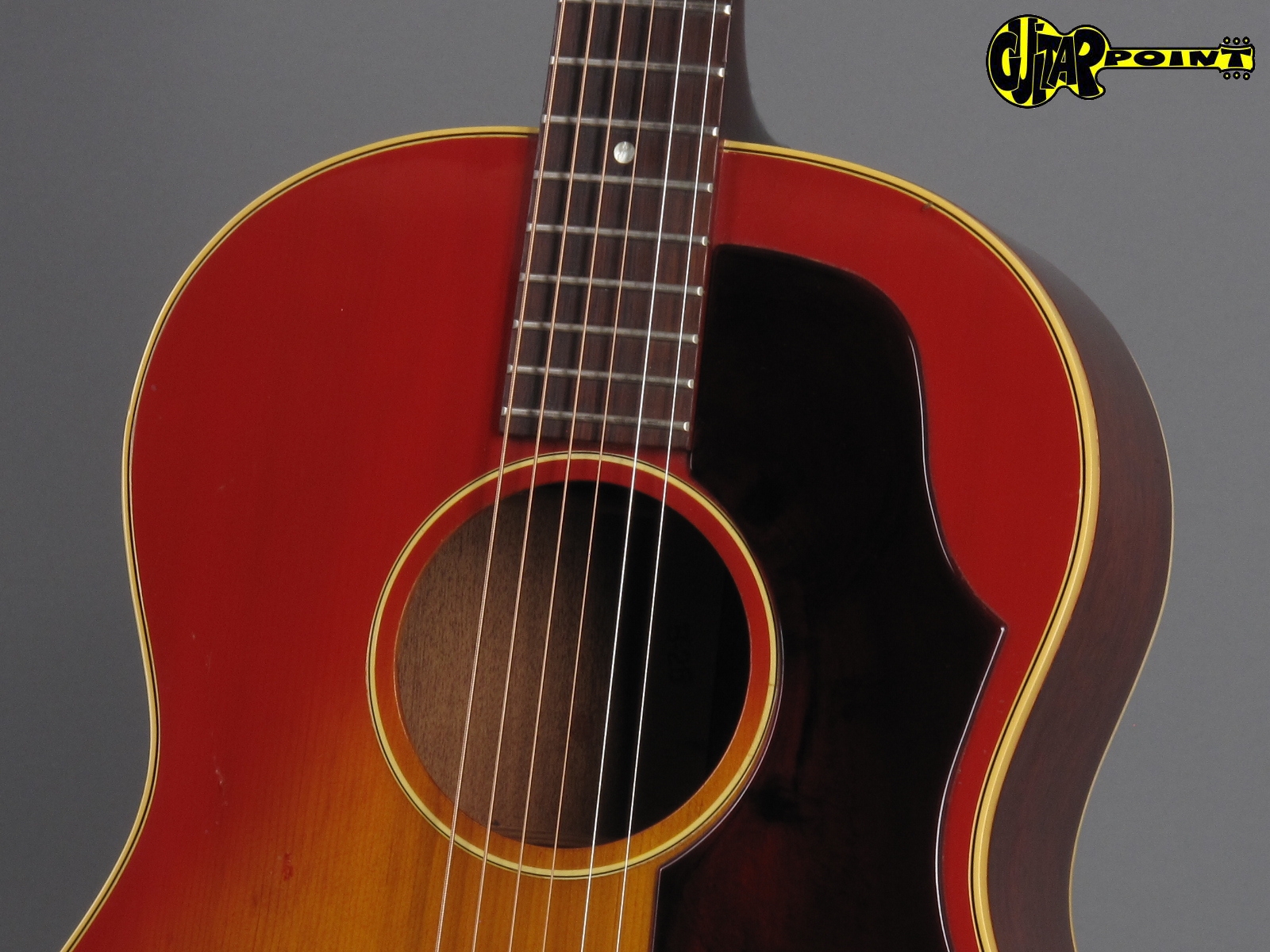 1967 Gibson B-25 – Cherry Sunburst – GuitarPoint