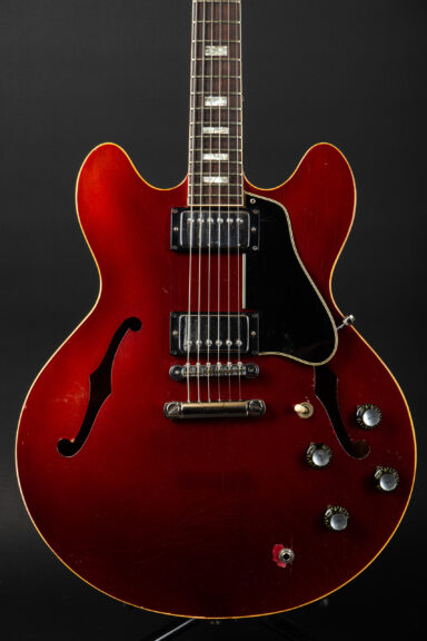 1967 Gibson ES-335 TD - Burgundy Metallic Stoptail Conversion