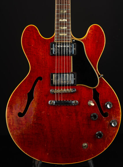 1967 Gibson ES-335 TD Stoptail Conversion - Cherry