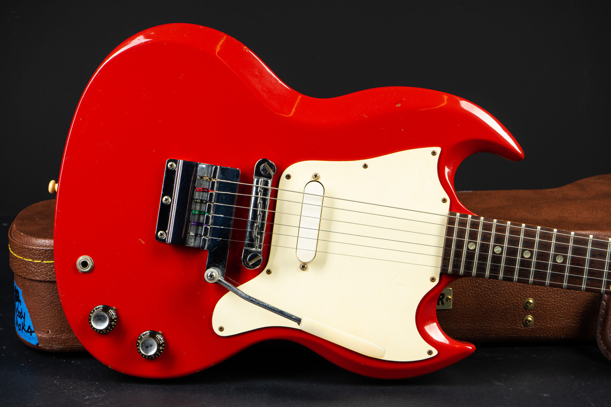 1967 Gibson SG Melody Maker Fire Engine Red GuitarPoint